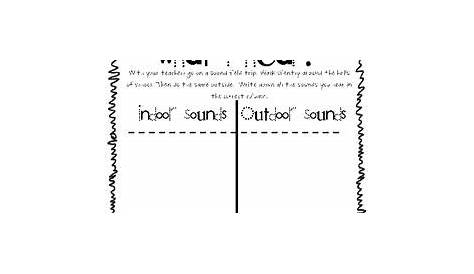 grade 1 safety sounds worksheet