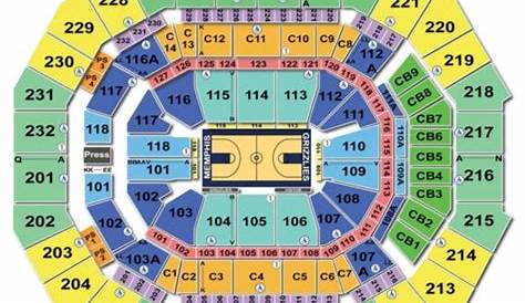 Fedex Forum Interactive Seating Chart Concert | Awesome Home