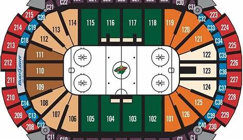 The Most Stylish and Gorgeous mn wild seating chart | Seating charts