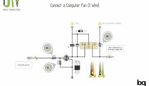 mini usb fan circuit diagram