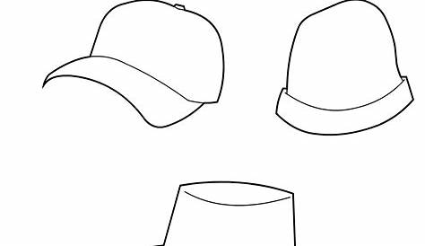 wearable paper hat template printable