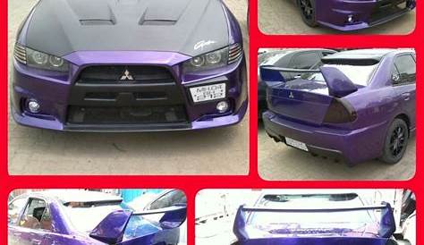 2011 mitsubishi lancer wide body kit