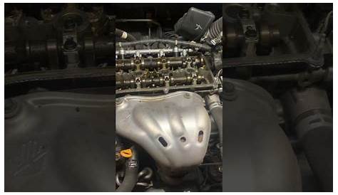 2008 toyota camry valve cover gasket replacement - YouTube