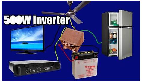 Building 500 WATT Inverter circuit at home - YouTube