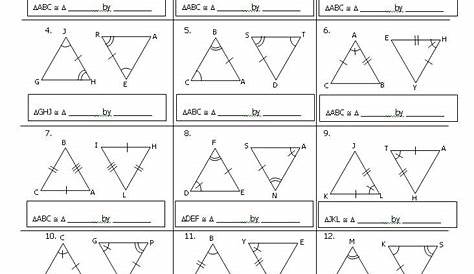 20++ Congruent Triangles Worksheet Answers – Worksheets Decoomo