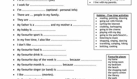 Fun English Worksheets Printable | Learning Printable