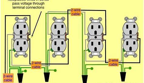 ganged schematic wiring diagram