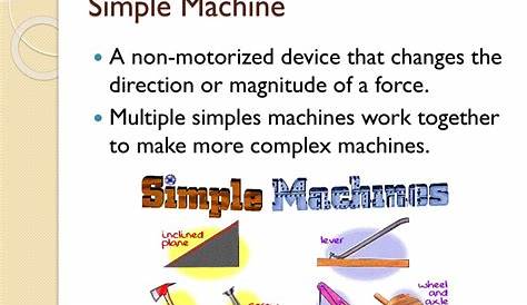 Simple Machines Simple But Tough For Use With Worksheet — db-excel.com