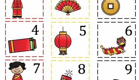 Free Chinese New Year Printable ~ Preschool Printables