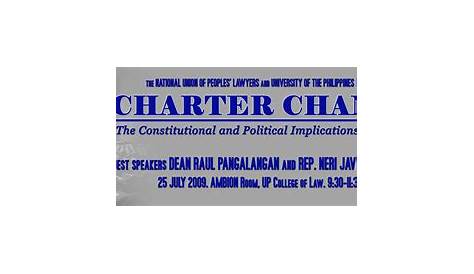 what is a charter change