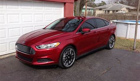 2013 ford fusion se tires