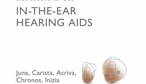 bernafon hearing aid manual