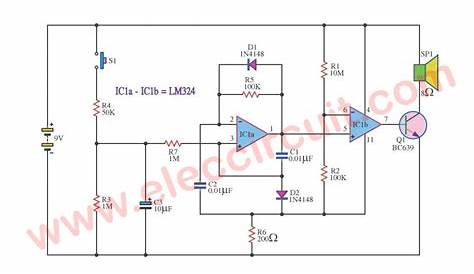 lm741 circuit diagram