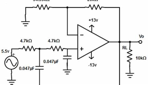 butterworth filter circuit diagram