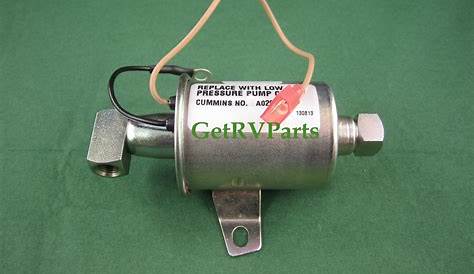 Onan Cummins A064S971 RV Generator Fuel Pump (149-2331-02, A029F891