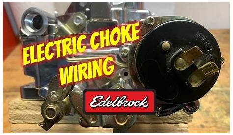 how to connect an electric choke