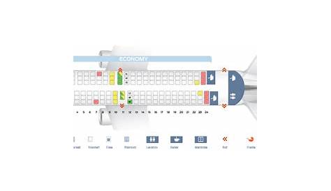 Seat map Boeing 737-700 Southwest Airlines. Best seats in plane