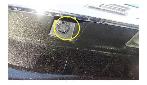 How to Replace Ford Explorer Rear View Backup Camera | DIY You Ford
