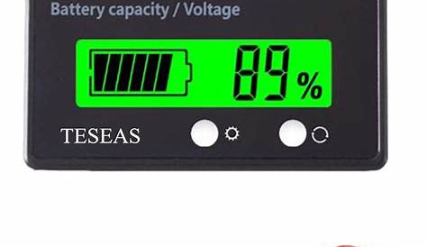rv battery voltage meter