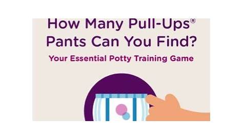 How many Pull-Ups training pants can your child find? It’s a game and a