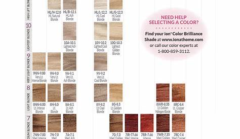 Die besten 25+ Ion hair color chart Ideen auf Pinterest