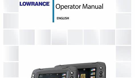 LOWRANCE ELITE TI OPERATOR'S MANUAL Pdf Download | ManualsLib