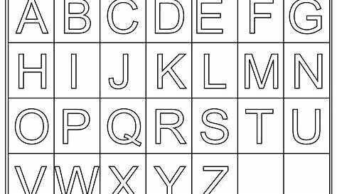 Free Alphabet Printables for Preschool - Digitally Credible Calendars