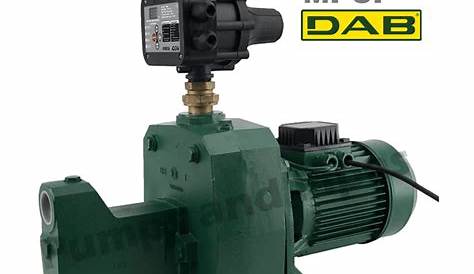 dab pressure pump manual