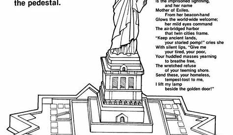 statue of liberty printable