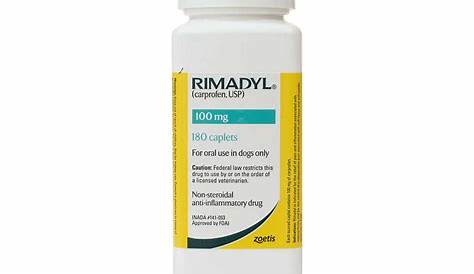 rimadyl for dogs dosage chart