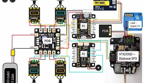 New to FPV (Feedback on my electrical schematic?) : r/Multicopter