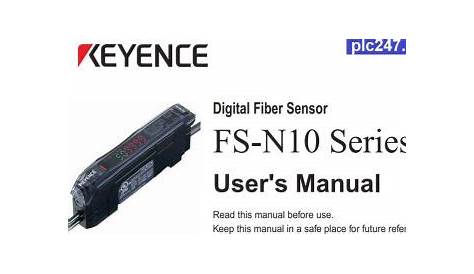 keyence fs-n11cp manual pdf