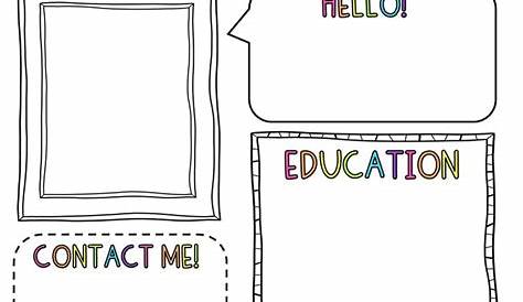 Meet The Teacher Editable Template: FREE | Meet the teacher, Meet the