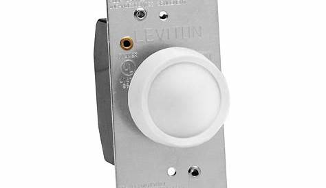 Leviton 600 Watt Rotary Dimmer Switch | The Home Depot Canada