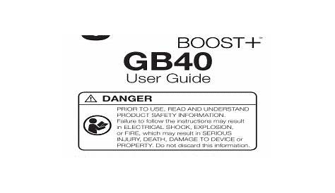 Noco Boost Plus Gb40 Manual - Fill Online, Printable, Fillable, Blank