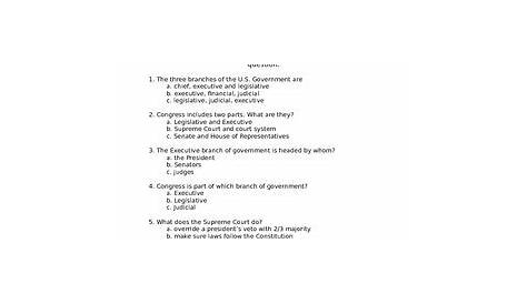 Judicial Branch In A Flash Worksheet Answers - 32 Congress In A Flash
