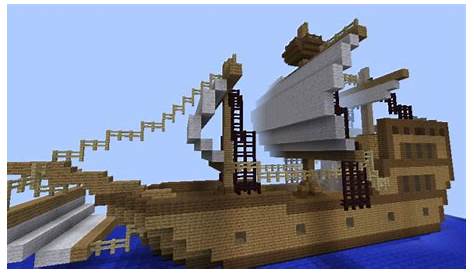 A Sailing Ship Minecraft Project