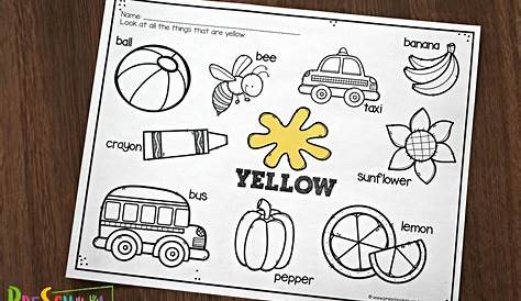 FREE Color Worksheets for Kids