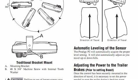 Prodigy P2 Brake Controller Manual General Wiring Diagram