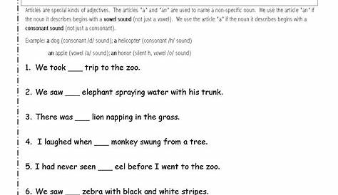 Free Printable Grammar Worksheets For 2Nd Grade - Printable Worksheets