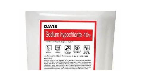 Sodium Hypochlorite Solution at Rs 7/kg | Sodium Hypochlorite | ID