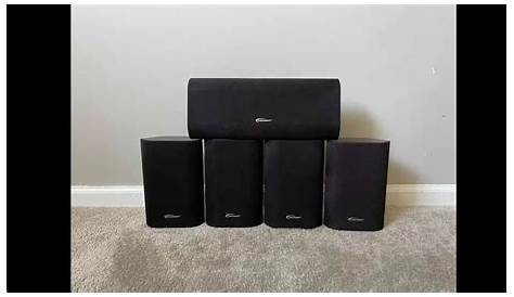 Paramax P-510 Digital Reference Series Home Theater Surround Speakers