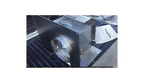 Vent A Hood B100 300 CFM Blower System For Installation In Any Custom