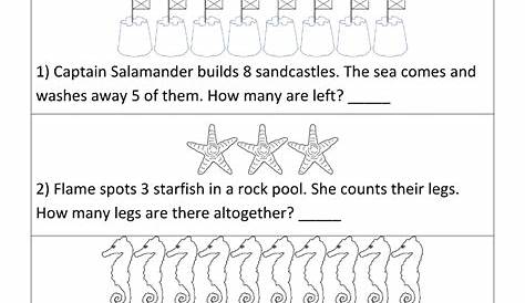 math word problems for 1st graders
