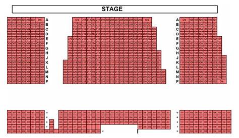Marietta Performing Arts Center Seating Chart