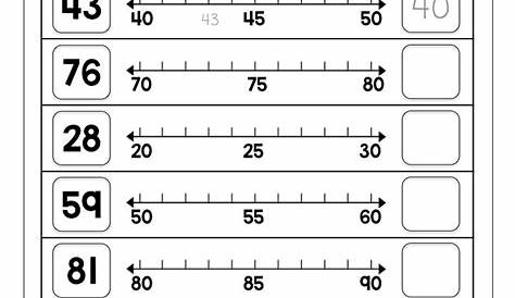 rounding to nearest ten and hundred worksheets