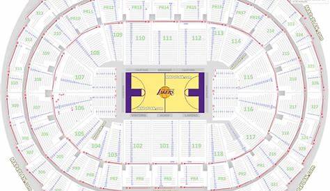 staples seating chart concert | Seating charts, Staples center concert