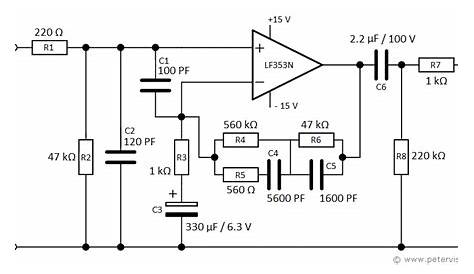 Phono Preamp Circuit Schematic - Wiring Diagram