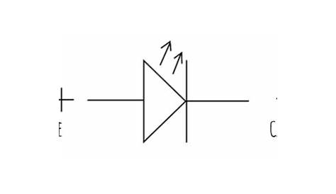 light emitting diode schematic symbol
