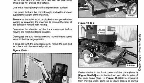 bobcat e35 owners manual